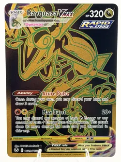 Pokemon Rayquaza VMAX Secret Rare TG29/TG30 Silver Tempest Trainer Gallery NM - Image 2