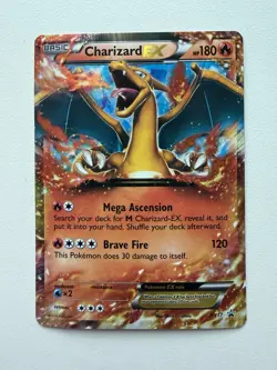 Pokemon 2014 XY Black Star Promo XY17 Holo Charizard - Image 1