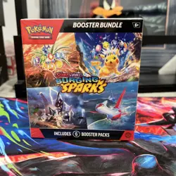 Pokemon TCG: Surging Sparks Booster Bundle (SEALED - 6 Booster Packs) - Image 1