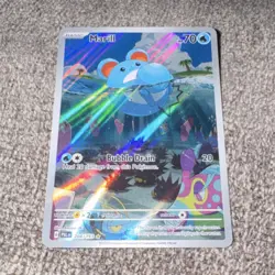 Pokemon Marill Illustration Rare Sv02: Paldea Evolved 204/193 - Image 1