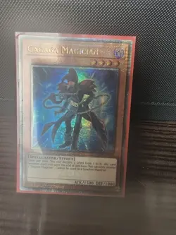 Yu-Gi-Oh TCG Gagaga Magician Quarter Century Secret Rare 1st Ed RA04-EN007 - Image 1