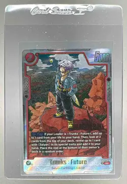 Future Trunks 2025 Dragon Ball Super Fusion World SB02-010 Manga Alt Art - Image 1
