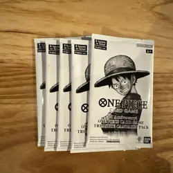 One Piece 3rd Anniversary Treasure Campaign Pack Sealed English x5 - Image 3
