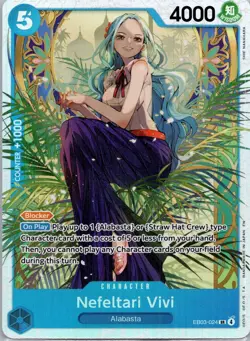 Nefeltari Vivi (024) SR Extra Booster: One Piece Heroines Edition EB03-024 - Image 1