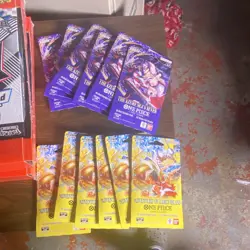 One Piece Op14 and Op15 Blister Packs Lot of 12 Sealed Packs New - Image 2