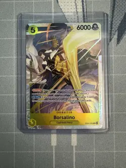 ONE PIECE Borsalino OP15 EB04-058 SR Adventure on Kami's Island Foil NM - Image 1