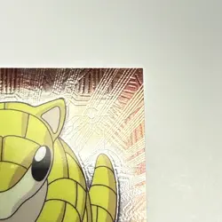 2000 Topps Chrome Pokemon: Sandshrew #27 Trading Card Holo Foil LP - Image 4