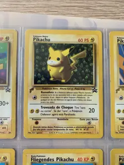 Pokemon Pikachu World Collection 2000 Folder 9 Language Vintage Card Set - Image 4