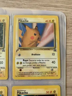 Pokemon Pikachu World Collection 2000 Folder 9 Language Vintage Card Set - Image 5