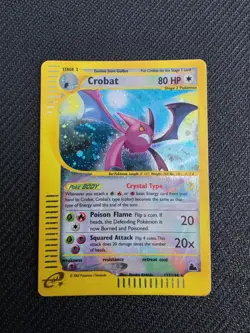 Crobat 147/144 - Skyridge - Secret Rare Holo Pokemon Card - Image 1