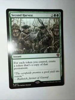 MTG: Second Harvest (Near Mint) - Shadows Over Innistrad #227/297 Regular Rare - Image 4