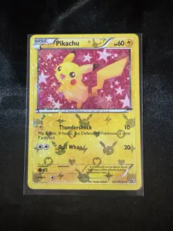 Pokemon TCG Pikachu RC7/RC25 Legendary Treasures RC Radiant Collection Holo - Image 1