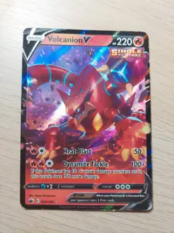 Pokemon TCG Volcanion V Chilling Reign 025/198 Holo Ultra Rare Lightly played - Image 1