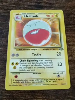 Pokemon Jungle Unlimited Electrode 18/64 Non Holo - Image 1