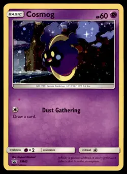 Cosmog - SM42 Holo Promo Sun & Moon Promo Pokemon Holo Lightly Played - Image 1