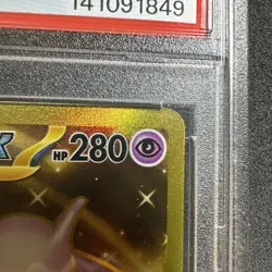 Pokemon TCG Team Rocket's Mewtwo ex 240/182 Hyper Rare Holo PSA 8*Description* - Image 3