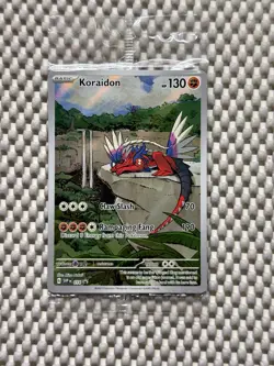 *SEALED* Koraidon 014 Full Art Holo Pokemon SV ETB Promo English Near Mint - Image 1
