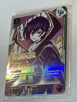 Union Arena Code Geass Rare Battle Winner Lelouch Lamperouge CGH-1-017 - Image 4