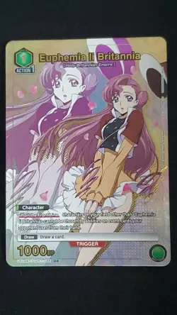 UNION ARENA Code Geass UE04BT/CGH-1-046 Euphemia li Britannia Parallel - U* - Image 1