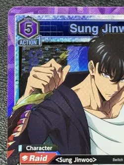 Sung Jinwoo SR UE17BT/SLG-1-021 - Union Arena: Solo Leveling - English NM - Image 2