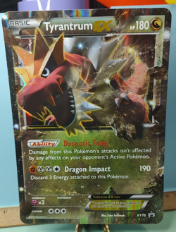 JUMBO CARD Pokemon TCG Tyrantrum EX XY70 Black Star Promo - Image 1