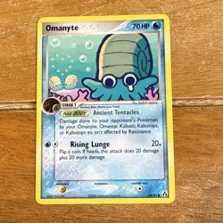 Pokemon TCG Omanyte Legend Maker 60/92 Regular Common Card - Image 1