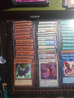 yugioh cards black rose dragon deck core lots of diffrent raritys - Image 2