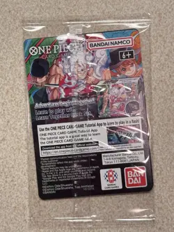 One Piece Monkey D. Luffy US Voyage College Basketball Promo Card - Sealed/Mint - Image 2