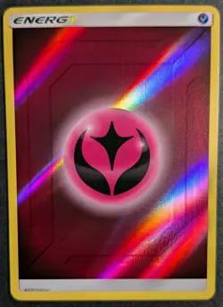 Fairy Energy Card Pokemon TCG Sun & Moon Hidden Fates Reverse Holofoil 2019 - Image 1