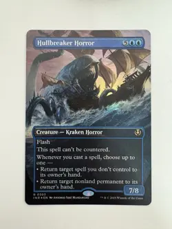 Hullbreaker Horror Foil Borderless MTG Magic the Gathering Card NM Near Mint INR - Image 1