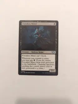 Forsaken Miner Outlaws of Thunder Junction Regular NM MTG - Image 1