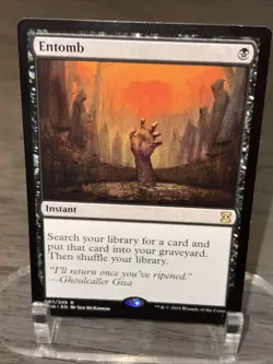 MTG Magic - Entomb - Eternal Masters - Rare - NM/LP - Image 3