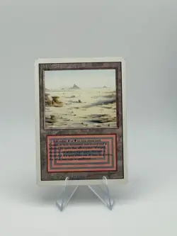 MTG Badlands Revised Edition – Dual Land – Lightly Played LP – Vintage 1994 - Image 1
