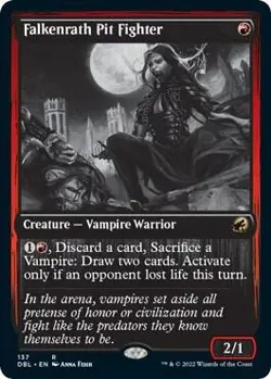 Falkenrath Pit Fighter 137 R Innistrad: Double Feature Magic: The Gathering NM/M - Image 1