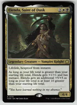 Elenda, Saint of Dusk R Foundations 119 NM - Image 1