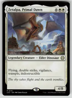Zetalpa, Primal Dawn Rare Commander: The Lost Caverns of Ixalan 141 MTG NM - Image 1