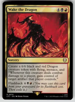 Wake the Dragon Commander: The Lord of the Rings 74 MTG NM - Image 1