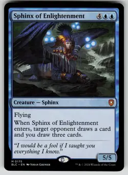 Sphinx of Enlightenment Normal M Commander: Bloomburrow 175 NM - Image 1