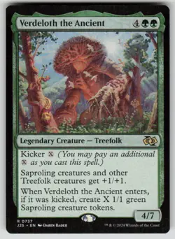 Verdeloth the Ancient Normal R Foundations Jumpstart 737 NM - Image 1