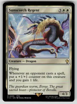 Sunscorch Regent Rare Commander: FINAL FANTASY 255 MTG Near Mint 2025 - Image 1