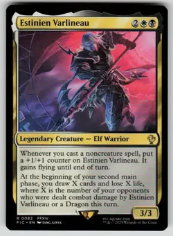 Estinien Varlineau Rare Commander: FINAL FANTASY 82 MTG Near Mint 2025 - Image 1