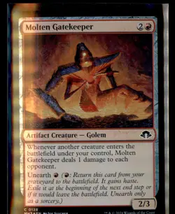 Molten Gatekeeper Foil C Modern Horizons 3 128 NM - Image 1