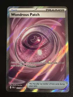 Wondrous Patch 117/088 Pokemon Perfect Order Ultra Rare Full Art Holo NM - Image 1
