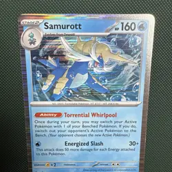 Samurott 023/086 Sv: White Flare Holo - Pokemon TCG - Image 2