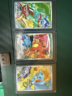 Pokemon TCG First Partner Illustration Collection, Series 1 Kanto GEN 1 Starters - Image 2