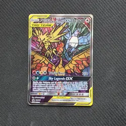 POKEMON | HIDDEN FATES ETB SM210 MOLTRES & ZAPDOS & ARTICUNO GX ETB Promo - Image 1