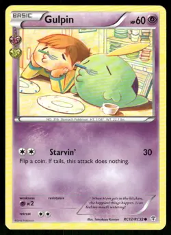 Gulpin RC12/RC32 Common Generations Pokemon LP - Image 1