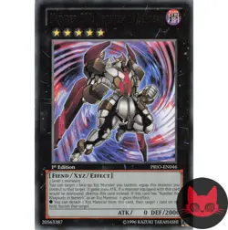 Yugioh Number C80: Requiem in Berserk PRIO-EN046 Rare 1st Edition NM - Image 1