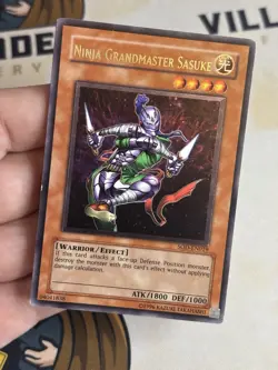 Ninja Grandmaster Sasuke SOD-EN019 Ultimate Rare Unlimited YuGiOh! LP - Image 2