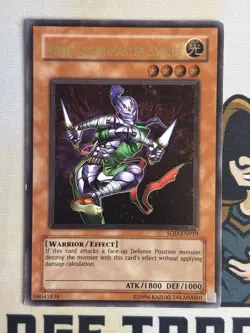 Ninja Grandmaster Sasuke SOD-EN019 Ultimate Rare Unlimited YuGiOh! LP - Image 3